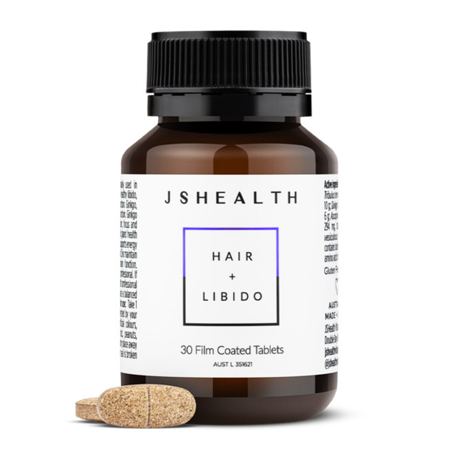 JS Health Hair + Libido Tablets 30