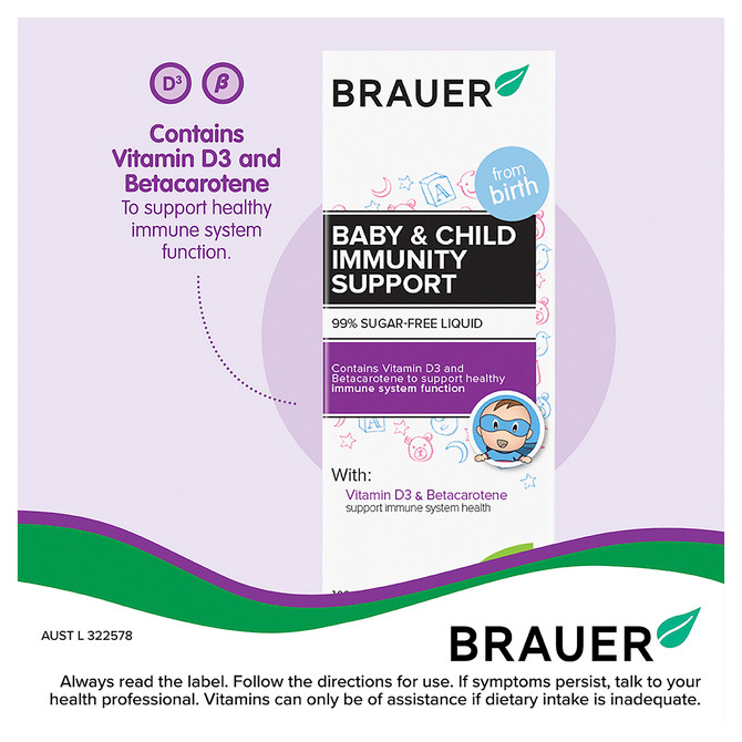 Brauer Baby & Child Immunity Support 100ml