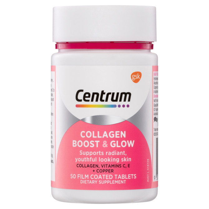 Centrum Benefit Blends Collagen Boost & Glow 50 Pack