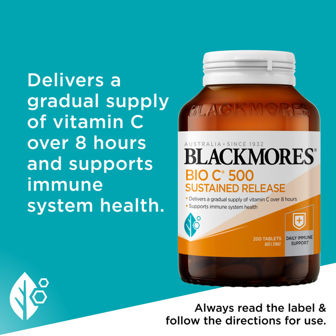 Blackmores Bio C 500 Sustained Release 200 Tablets