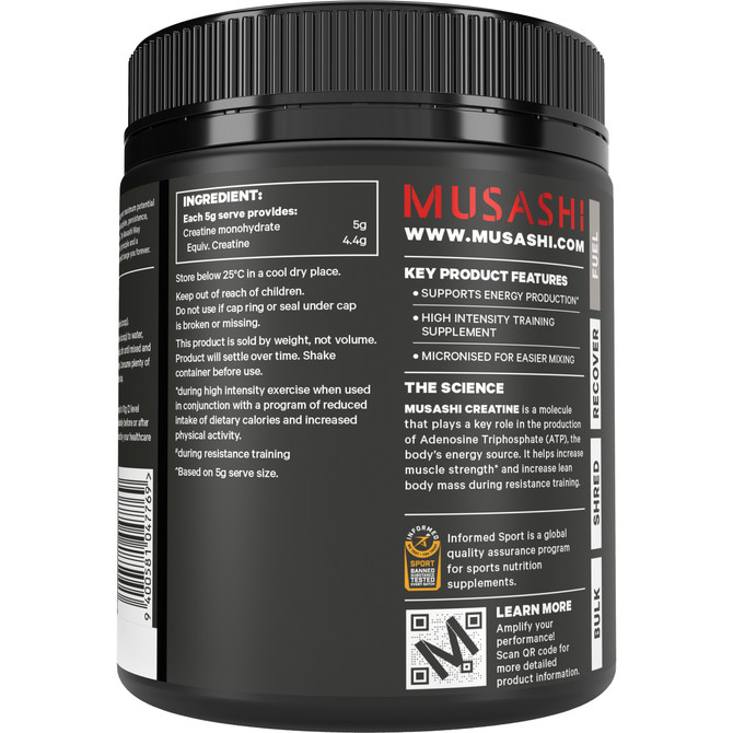 Musashi Creatine 350g