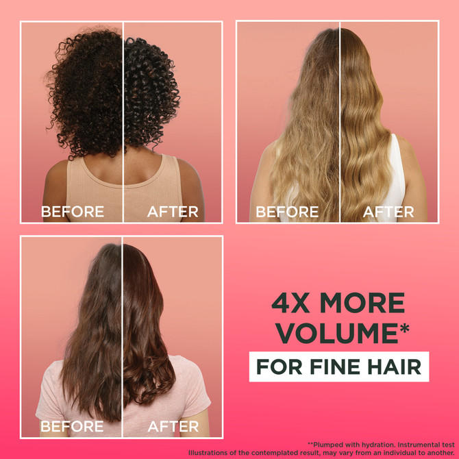 Fructis Hair Food Watermelon Shampoo For Fine Hair 350ml