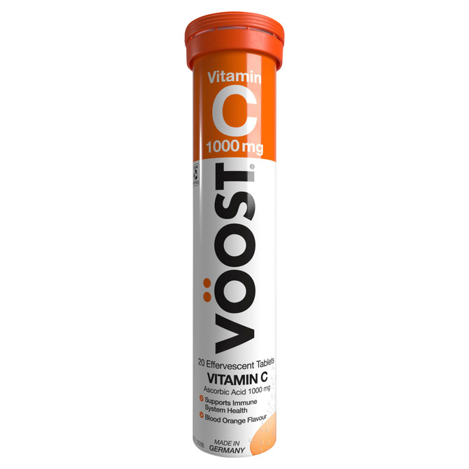 Voost Vitamin C Blood Orange Effervescent Vitamins 20 Tablets