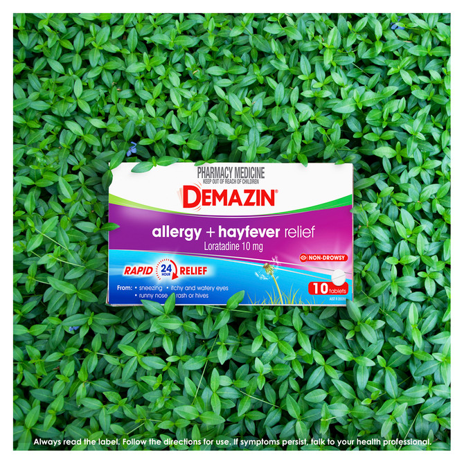 Demazin Allergy + Hayfever Relief 30 Tablets
