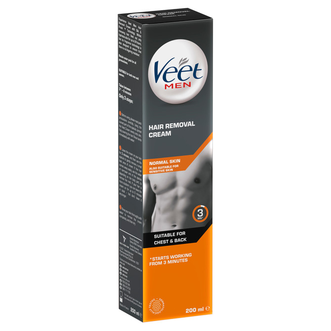 Veet Men Hair Removal Cream Normal Skin 200ml
