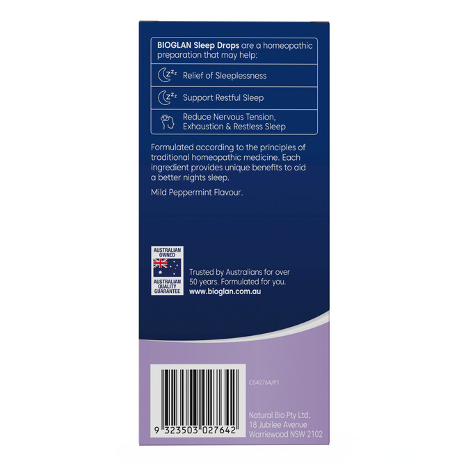 Bioglan Sleep Drops 100mL