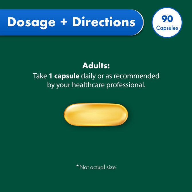 Nature's Own Concentrated Fish Oil 4 in 1  -  90 Capsules