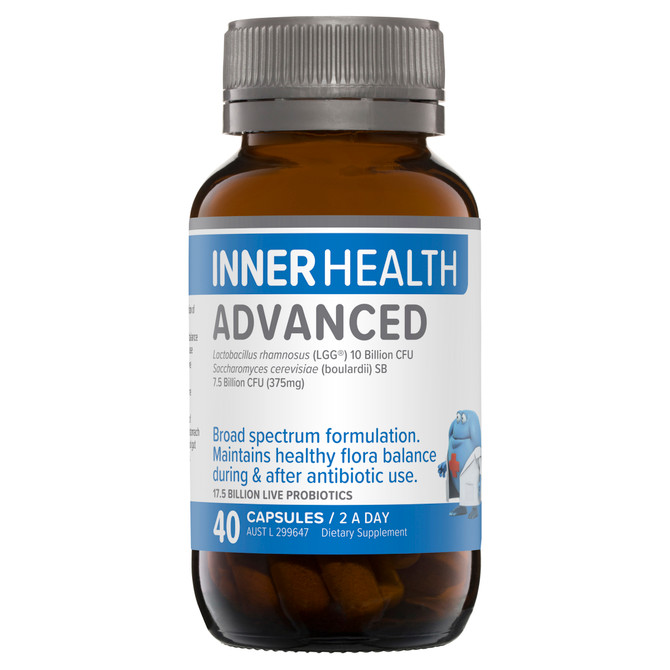 Inner Health Advanced Probiotic 40 Capsules