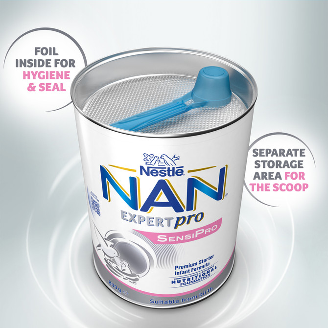 Nestle NAN EXPERTpro SENSIpro Infant Formula Premium Starter Formula Suitable From Birth   800g