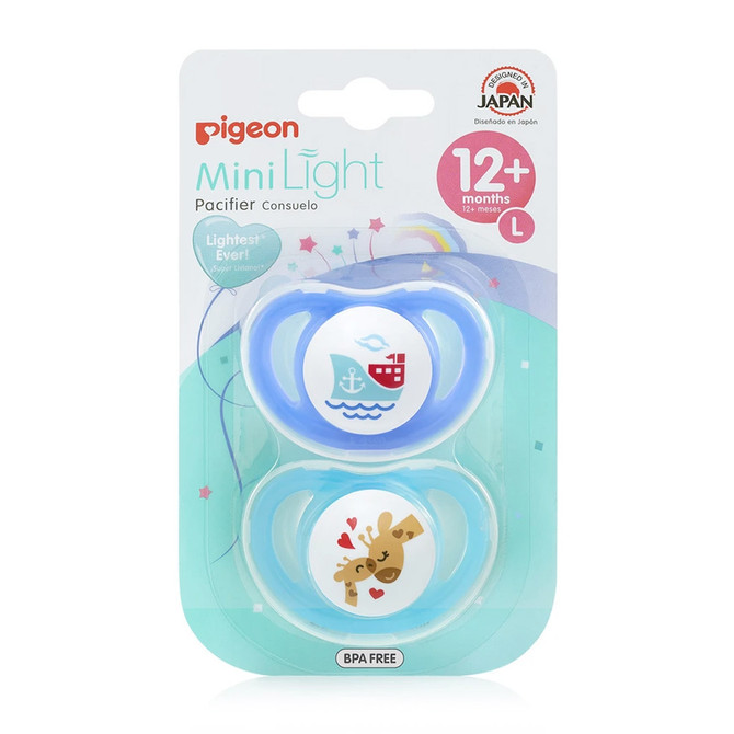 Pigeon MiniLight Pacifier - Twin Pack Large