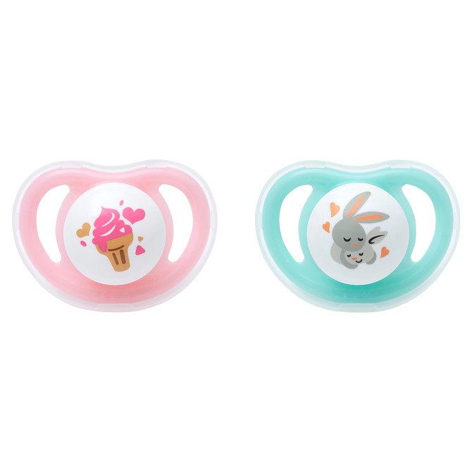 PIGEON MINILIGHT PACIFIER TWIN PACK S
