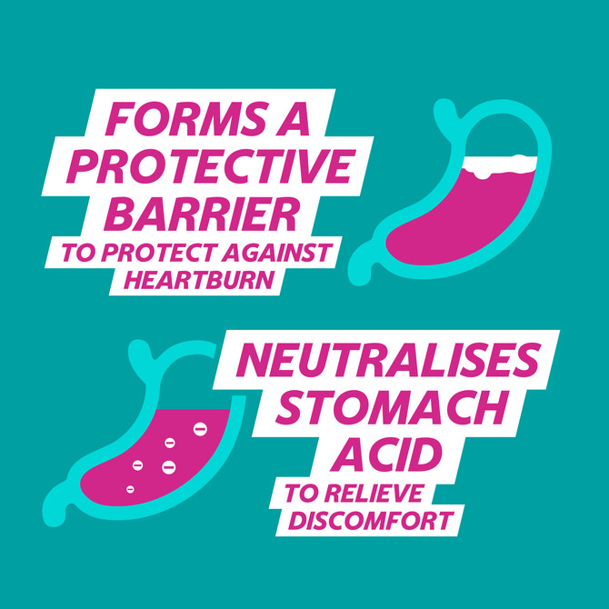 Gaviscon Dual Action Mixed Berry 48 Pack