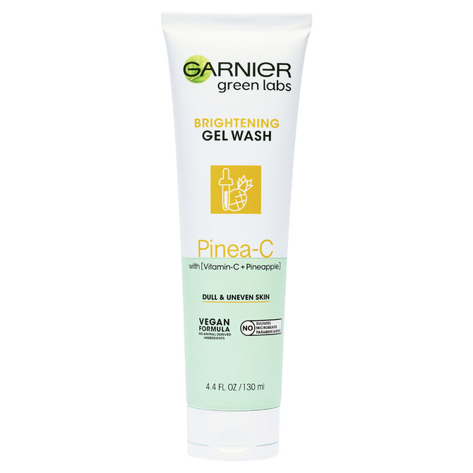 Garnier Green Labs Pinea-C Brightening Gel Cleanser 130mL