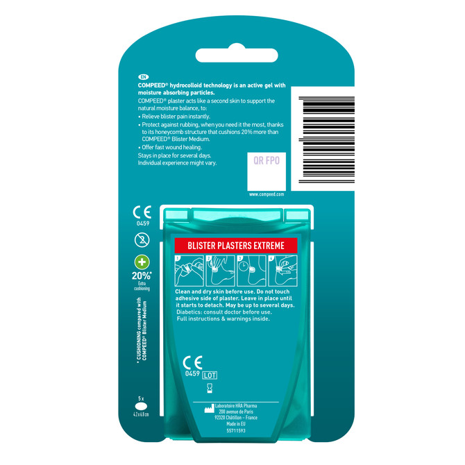 Compeed Extreme Blister Plasters 5 pack 