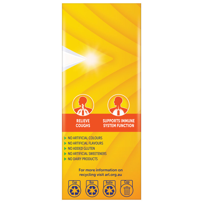 Bisolvon Cough Relief + Immune Support 200ml