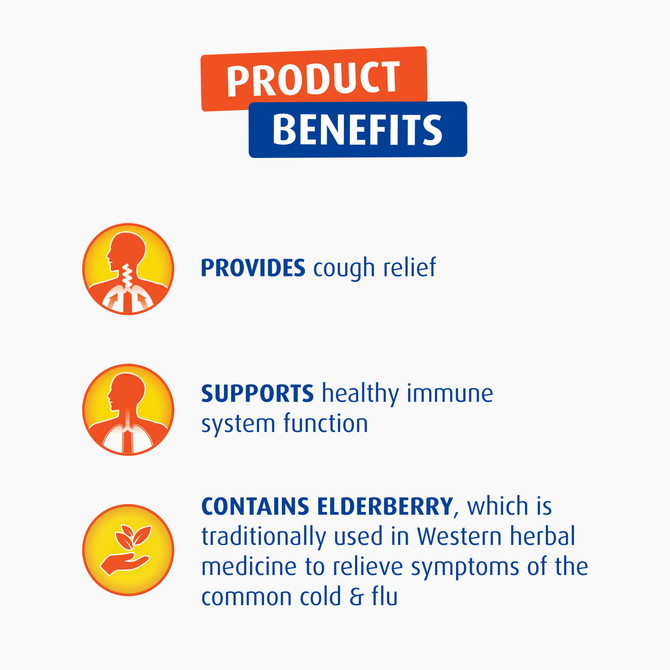 Bisolvon Cough Relief + Immune Support 200ml