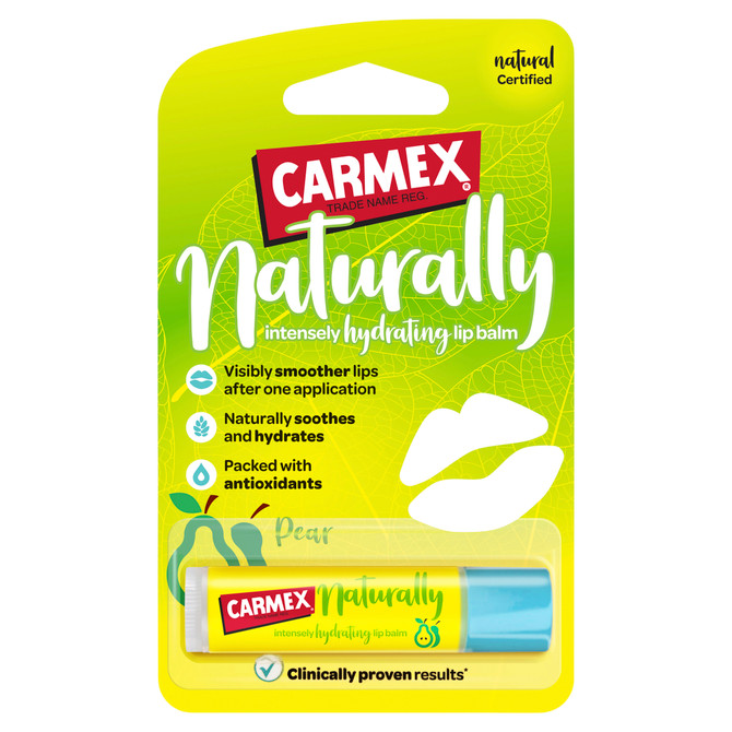 CARMEX 'NATURALLY' PEAR intensely hydrating lip balm