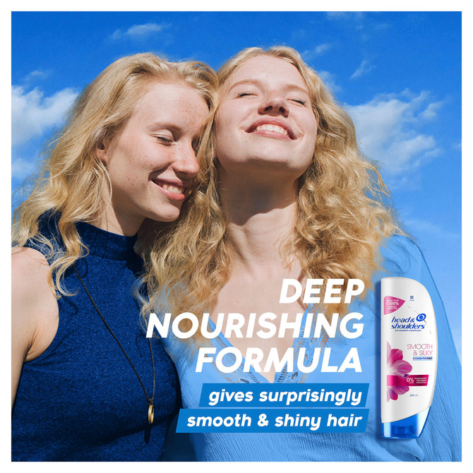 Head and Shoulders Conditioner Anti Dandruff Smooth & Silky 400ml