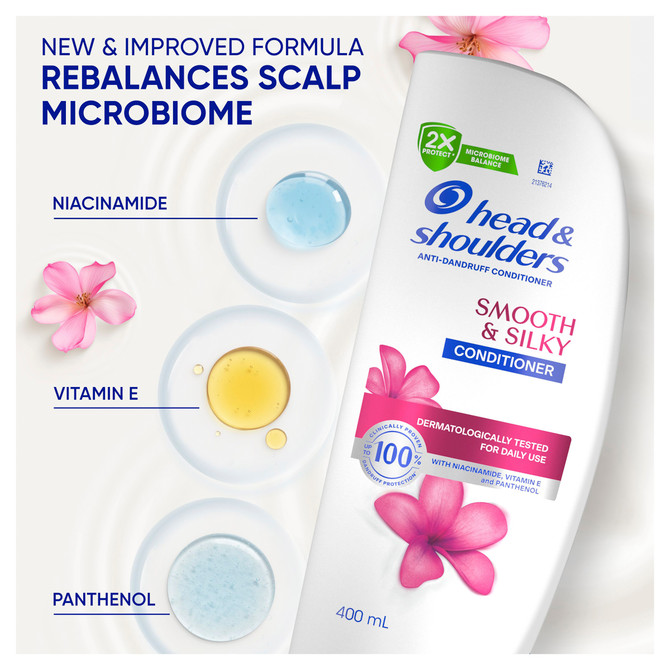 Head and Shoulders Anti-Dandruff Conditioner Smooth & Silky 400ml