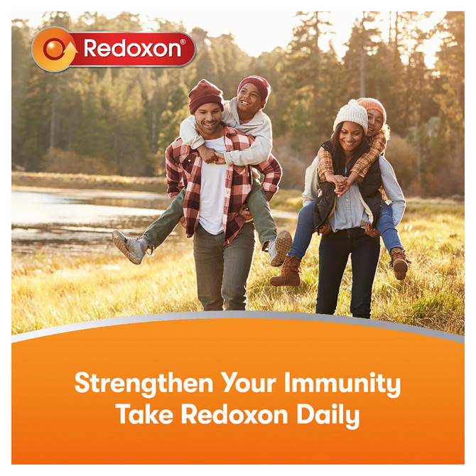 Redoxon Immunity Vitamin C, D and Zinc Blackcurrant Flavoured Effervescent Tablets 15 pack