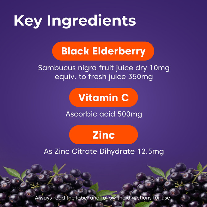 Sambucol Black Elderberry Immune Defence Everyday Capsules 60s