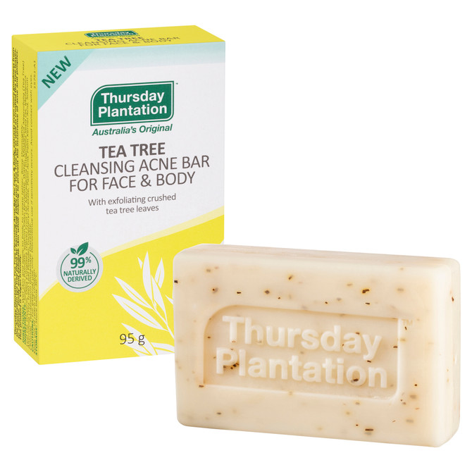 Thursday Plantation Cleansing Bar for Face & Body 95g