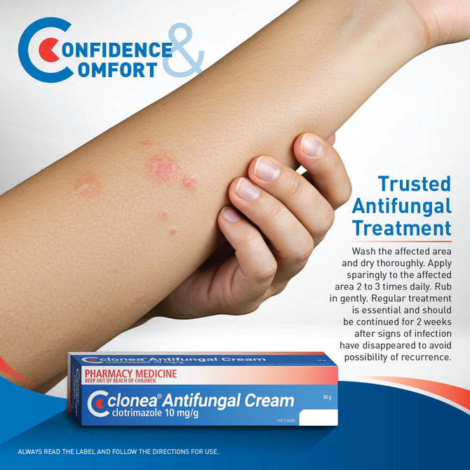 Clonea Antifungal Cream 50g