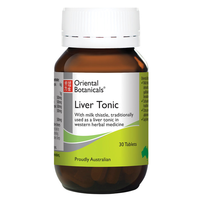 Oriental Botanicals Liver Tonic 30 Tablets