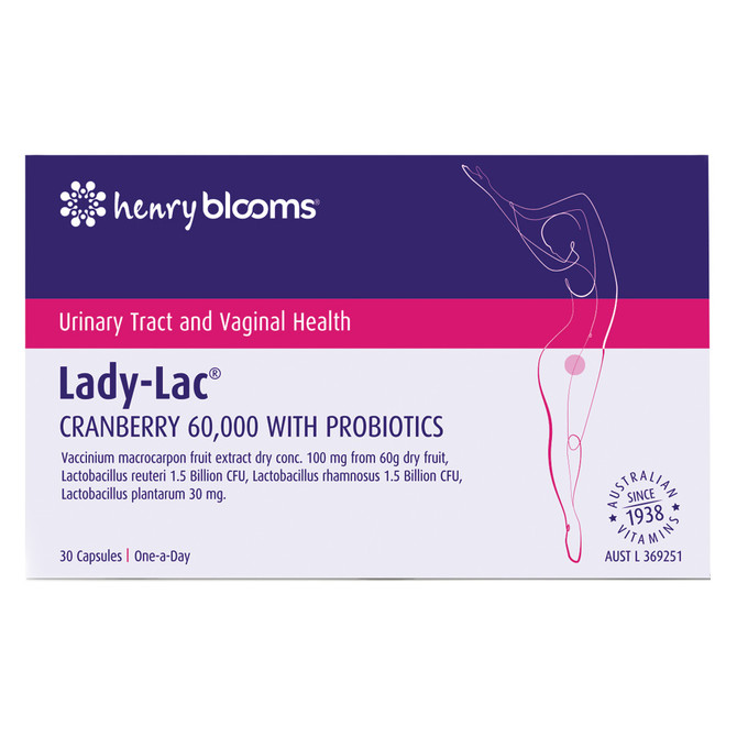 Henry Blooms Lady Lac Cranberry 60,000 Capsules 30