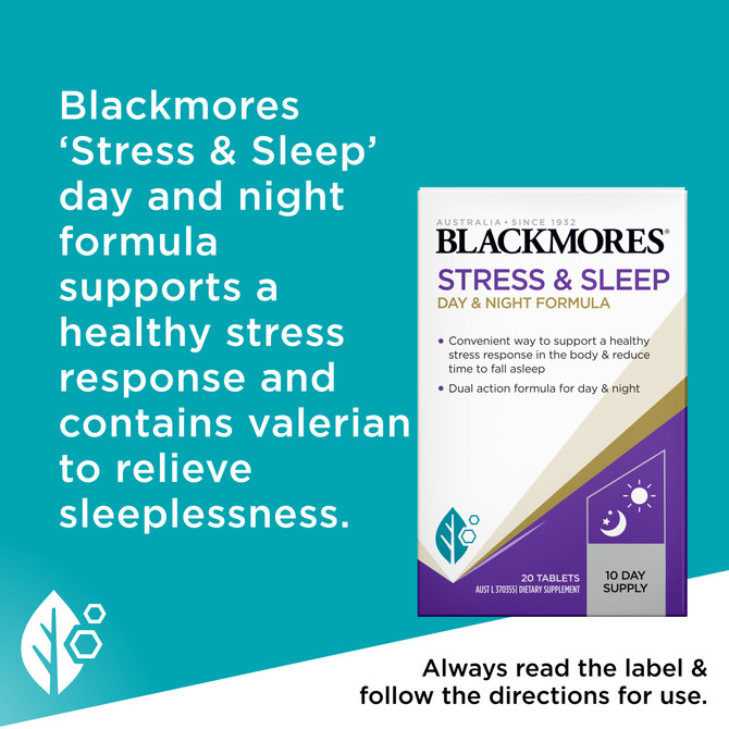 Blackmores Stress & Sleep 20 Tablets