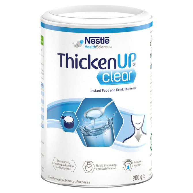 ThickenUp® Clear Instant Food and Drink Thickener 900g Can