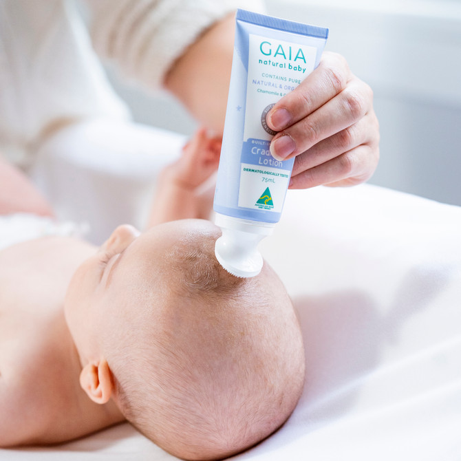 GAIA Natural Baby Cradle Cap Lotion 75mL