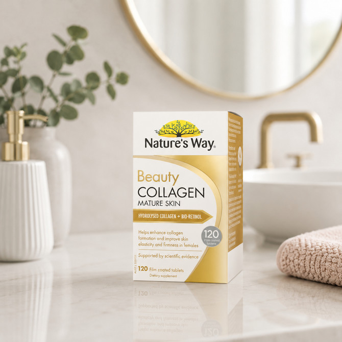 Nature's Way Beauty Collagen Mature Skin 120 Tablets
