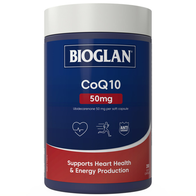 Bioglan CoQ10 50mg 200s
