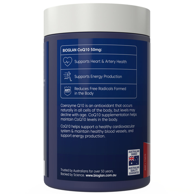 Bioglan CoQ10 50mg 200s