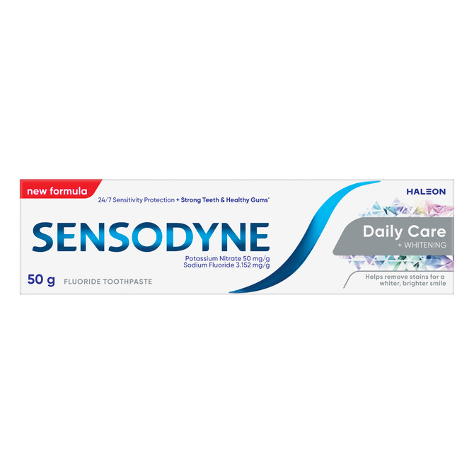 Sensodyne Daily Care + Whitening Sensitivity Toothpaste 50g