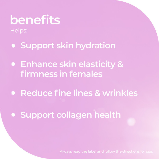 Nature's Way Beauty Collagen + Hyaluronic Acid 60 Tablets