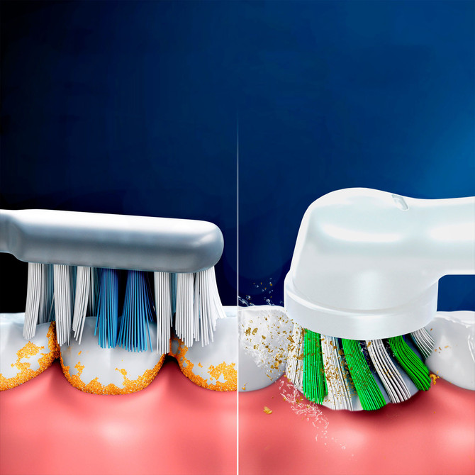 Oral-B Deep Clean Electric Toothbrush Refill, 3 Pack