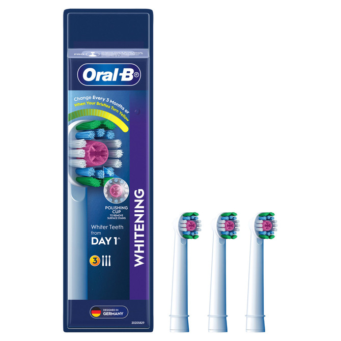 Oral-B Whitening Electric Toothbrush Refill, 3 Pack