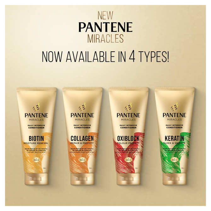 Pantene Miracles Conditioner Biotin Moisture Renewal 180ml