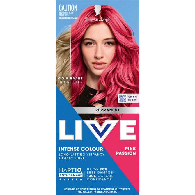 Schwarzkopf LIVE Colour Permanent Pink Passion