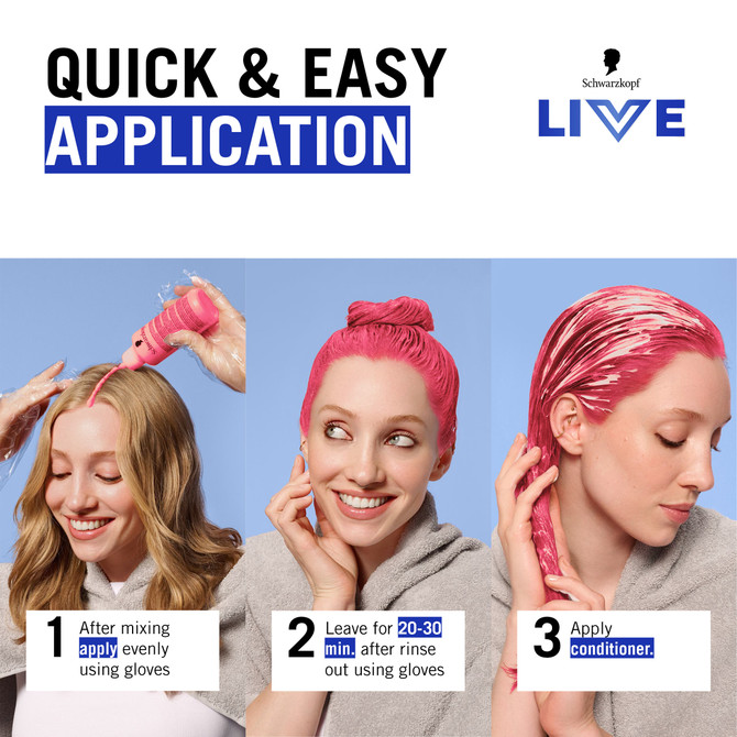 Schwarzkopf LIVE Colour Permanent Pink Passion
