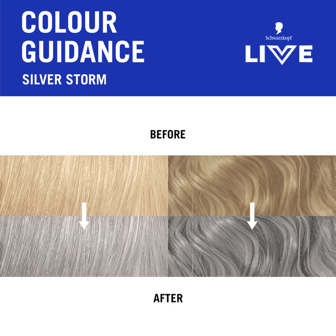 Schwarzkopf LIVE Colour Permanent Silver Storm