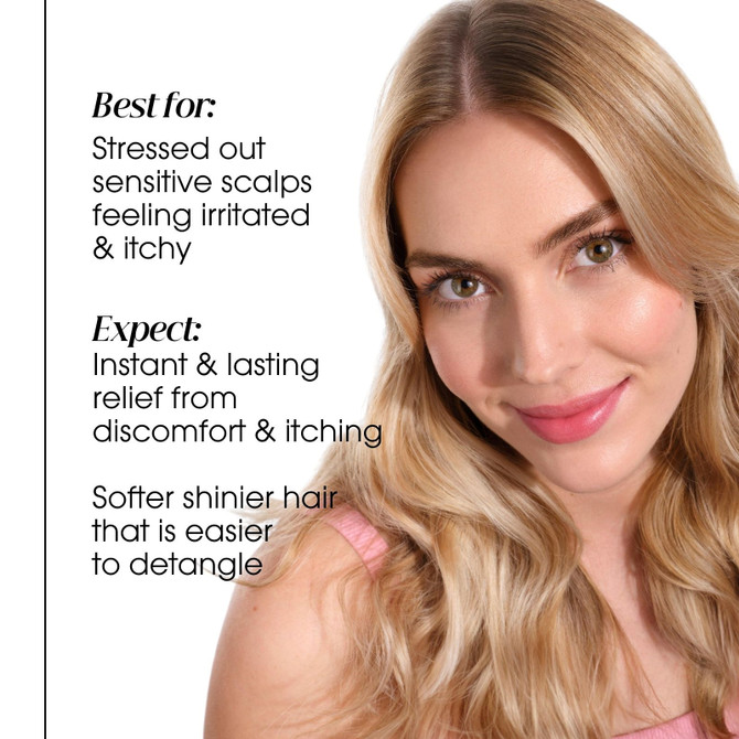 Klorane Anti-Irritation & Protective Shampoo with Organic Peony- Soothing for Sensitive Scalps-400ML