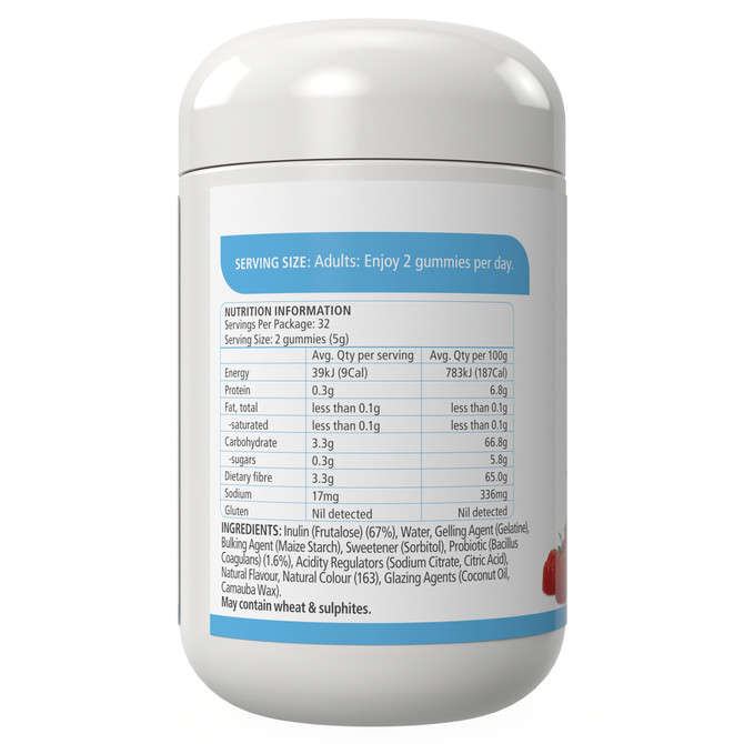 Nature's Way Adult Vita Gummies Probiotic + Prebiotic 65's