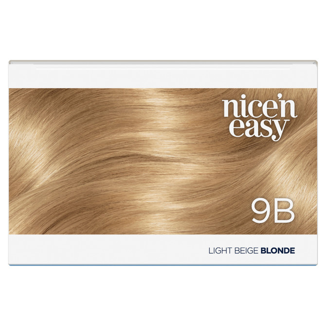 Clairol Nice 'N Easy 9B Natural Light Beige Blonde Permanent Hair Colour