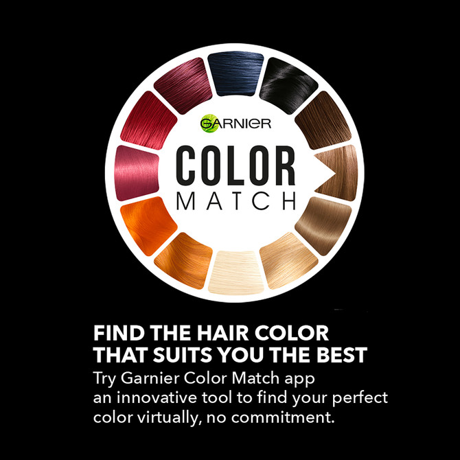 Garnier Olia 3.0 Soft Black Permanent Hair Colour No Ammonia, 60% Oils
