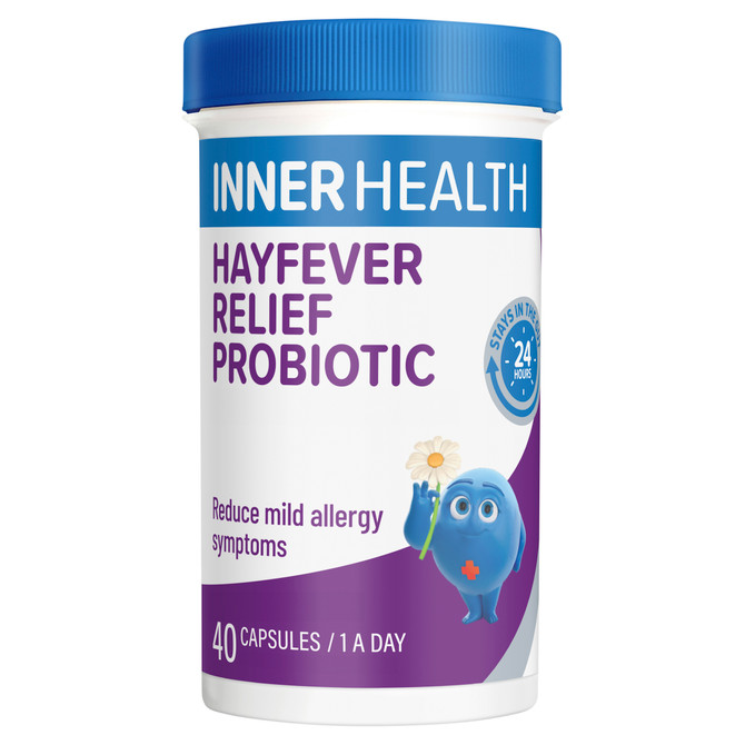 Inner Health Hayfever Relief Probiotic 40 Capsules