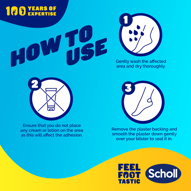 Dr.Scholl's™ Blister Plasters Mixed 5 pack