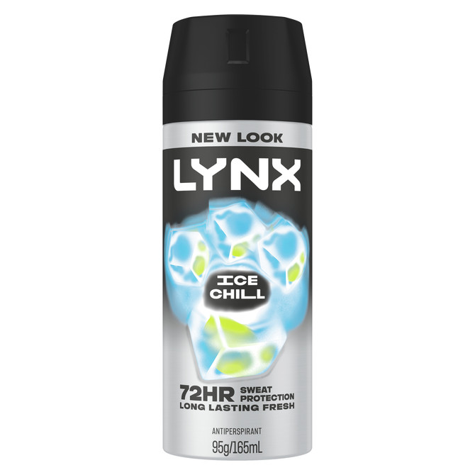 LYNX  Antiperspirant Aerosol 72-hour sweat protection Ice Chill 165 mL